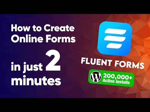 How to Create a Contact Form in WordPress | Fluent Forms