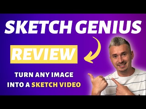 Sketch Genius Review ❇️ Turn Photos Into Sketch Videos Demo + Bonuses