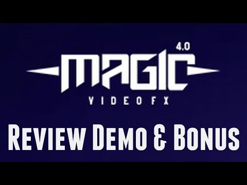 Magic Video FX 4.0 Review Demo Bonus - Super Cool PowerPoint Video Effects Template