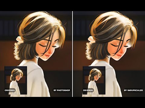 AI Image Upscaler - Upscale images, photos, animes and cartoons in a batch