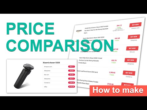 How to Make Affiliate Price Comparison Website with WordPress and Content Egg