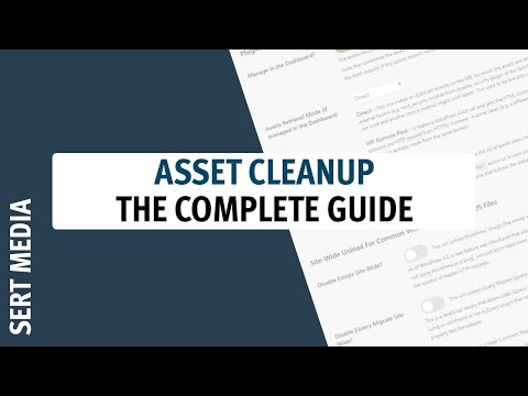 Asset CleanUp: Page Speed Booster Tutorial 2020 - How To Setup Asset CleanUp: Page Speed Booster