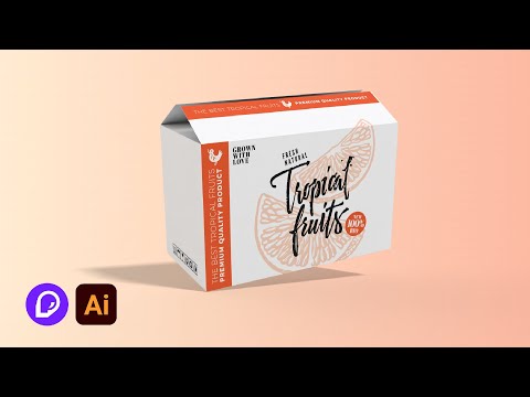 How to generate Box Template, Dieline, and 3d Mockup in Pacdora.com | Packaging Design Tutorials
