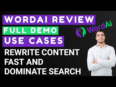 WordAI Review & Demo | Fast Content Creation and Rewriting with AI