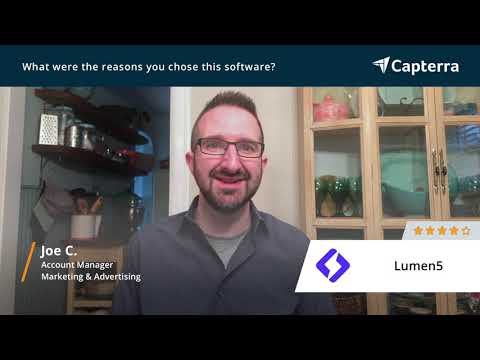 Lumen5 Review: Just an okay product...