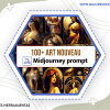 100 Art Nouveau Midjourney Prompt