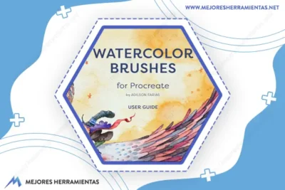 Digital Watercolor Brush Pack For Procreate