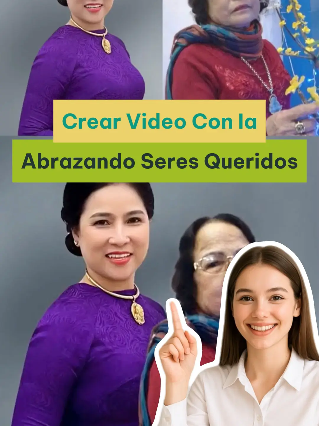 Crea un video con IA: Reúnete con tus seres queridos con solo una foto