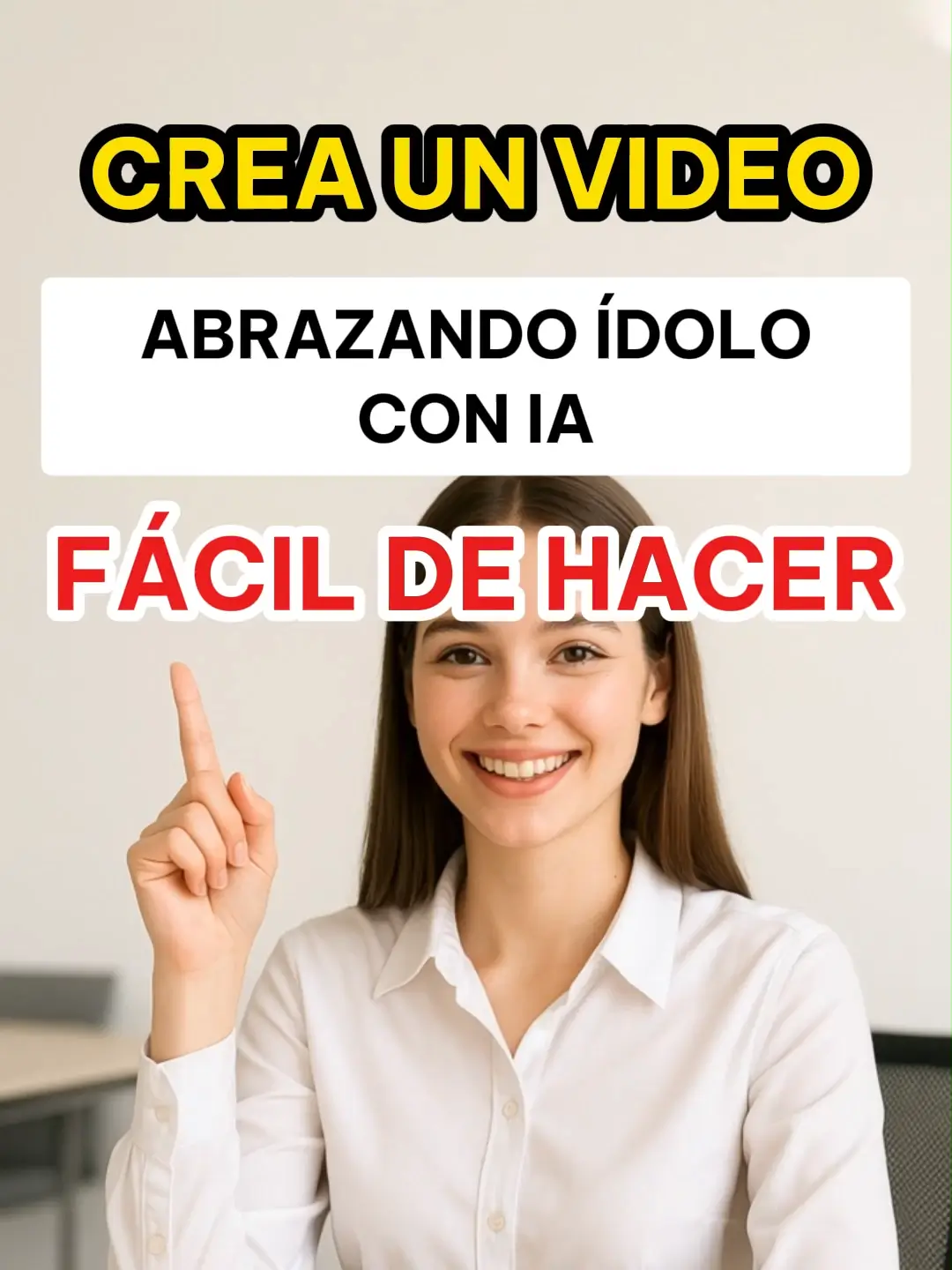 Crear vídeos con IA que te permita abrazar a tu ídolo!