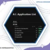Ai Application List