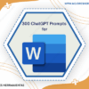 ChatGPT Prompts For Microsoft Word