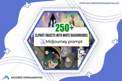 250 Clipart Objects With White Backgrounds Midjourney Prompt